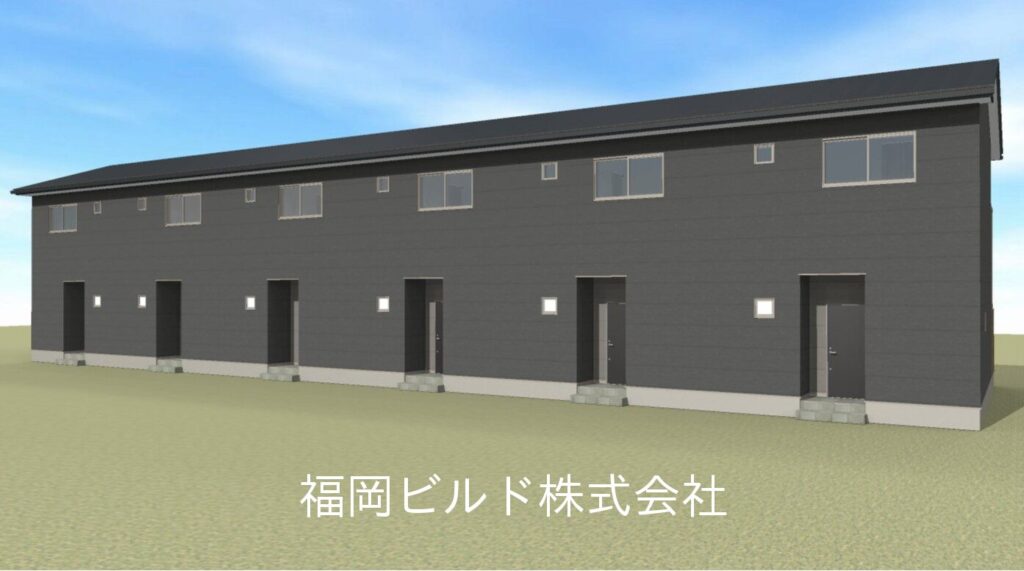 【想定利回り6.82%】岡垣町１棟新築アパート